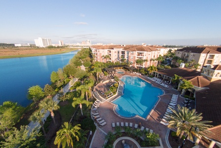 Main Pool Aerial