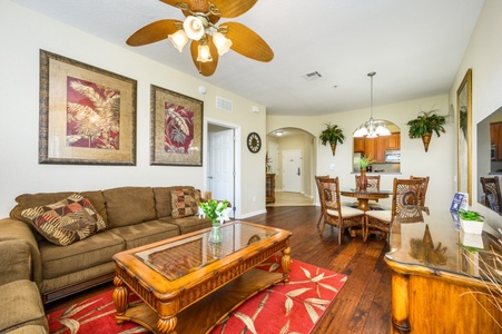 Living Room and Dining Table