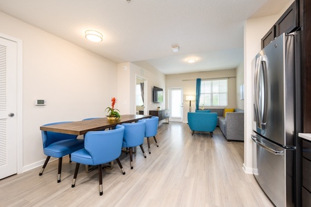 Living Room and Dining Area