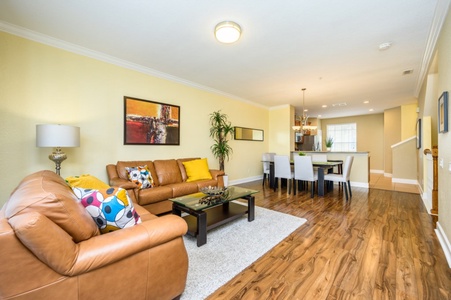 Living Room and Dining Table