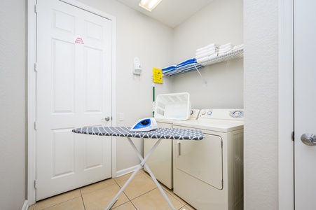 Private In Unit Laundry Room