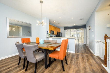 Dining Table and Kitchen