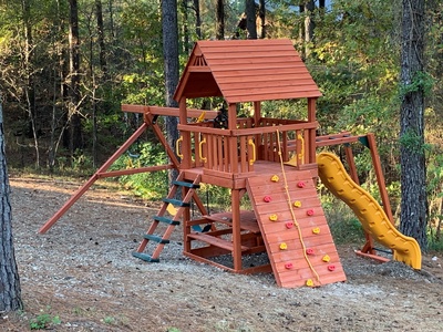 Kids will love this play set that has it all