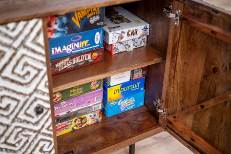 Selection of board and card games