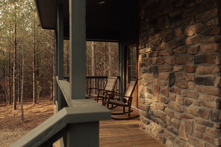 Rocking chairs on front porch