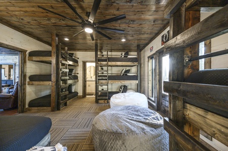 Master Bedroom #5 and Bunk Room (sleeps 11)