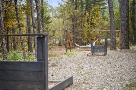 Game on with horseshoes