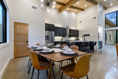Enjoy a meal in during your stay