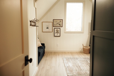 Entry to bunk space