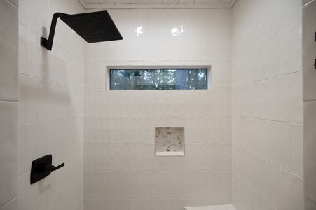 Master bathroom #1 with rainfall shower