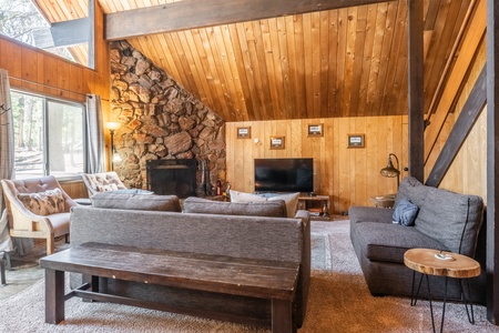 Chalet 12 living