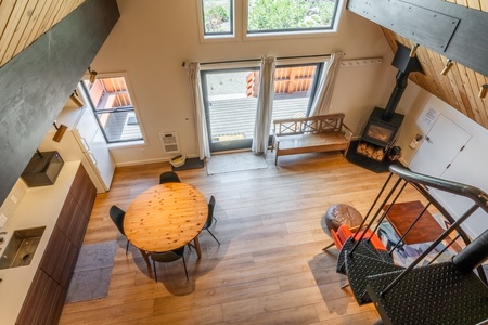 Chalet 1 ariel view