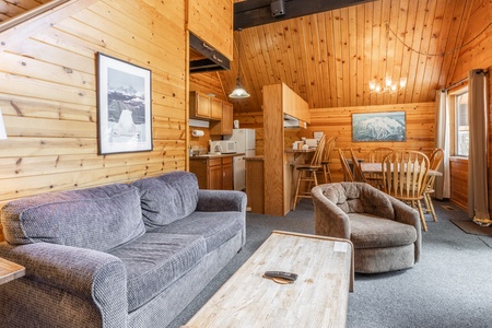 Chalet 25 living