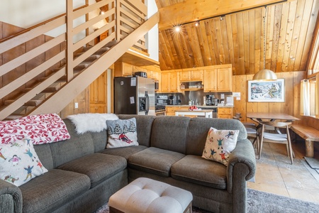 Chalet 7 living =