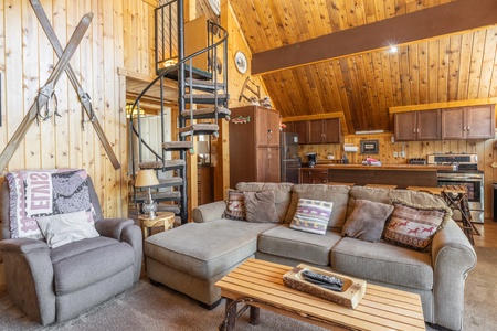 Chalet 2 living