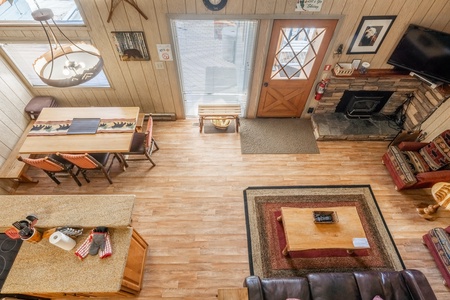 Chalet 10 ariel view