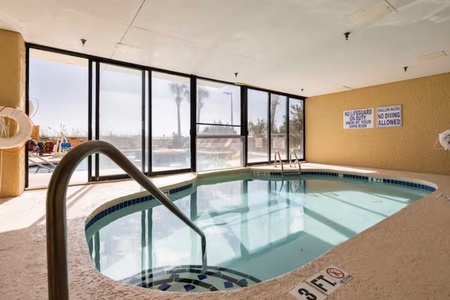 Indoor pool area