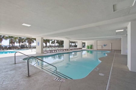 Enjoy the Indoor pool year-round