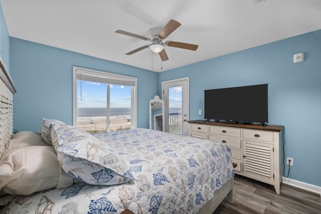 Bedroom One on the Oceanfront