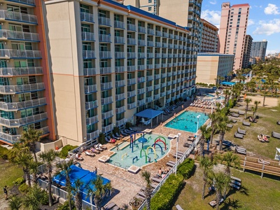 Experience the beautiful oceanfront pools for a little relaxation