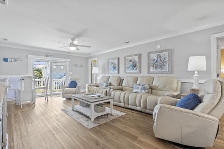 Bright, airy, and perfect for family time.