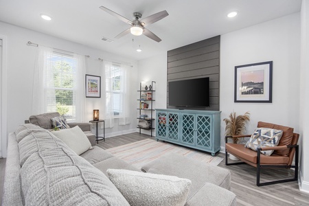 Modern touches make this an elegant stay!