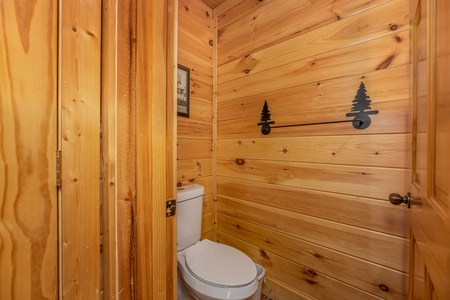 Bathroom at Bears Don't Bluff, a 3 bedroom cabin rental located in Pigeon Forge