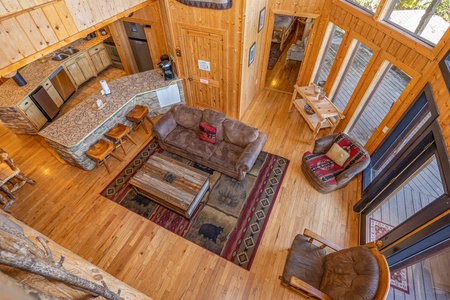 at a stunning view a 5 bedroom cabin rental located in pigeon forge