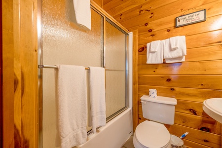 Bathroom with Shower and Tub Combo at Parkview Panorama