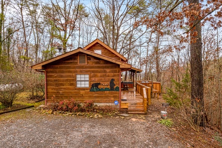at beary good time a 1 bedroom cabin rental located in pigeon forge