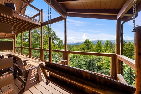 VIEW OF THE SMOKIES LODGE