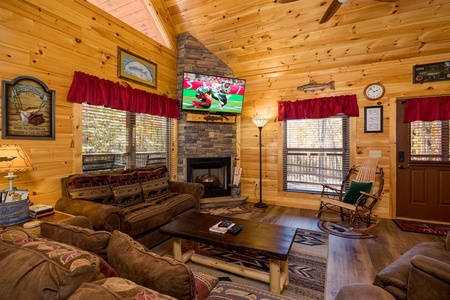 Livingroom Seating at Angler's Ridge