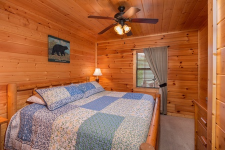 Additional Bedroom at Family Ties Lodge, a 4 bedroom cabin rental located in pigeon forge