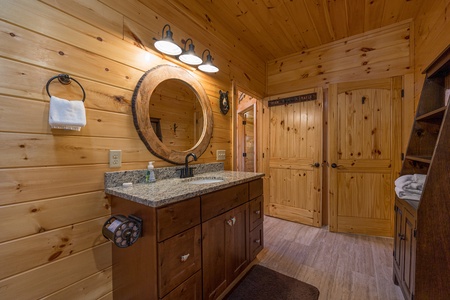 Bathroom Sink at Angler's Ridge