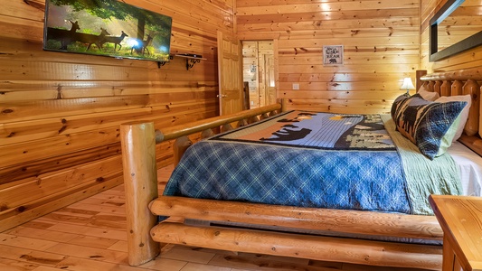 at big bear falls a 2 bedroom cabin rental located in gatlinburg