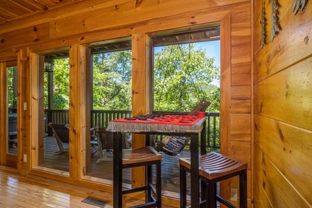 Checkers at Moonbeams & Cabin Dreams, a 3 bedroom cabin rental located in Pigeon Forge