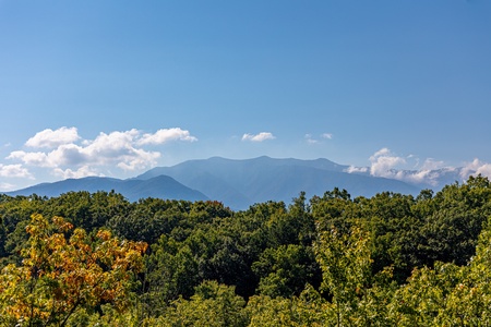 View from Make A Splash, a 2 bedroom cabin rental located in gatlinburg