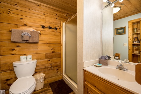 Bathroom With Walk-In Shower at A Trinity View