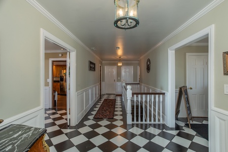 Foyer and entryway at Best View Ever! A 5 bedroom cabin rental in Pigeon Forge