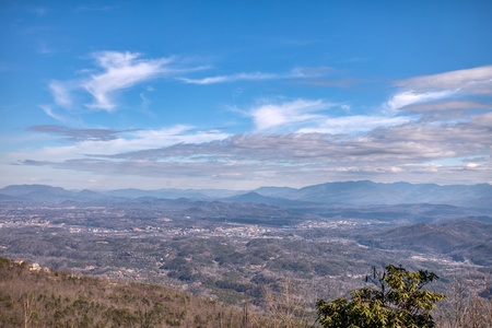 Views from Best View Ever! A 5 bedroom cabin rental in Pigeon Forge