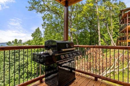 Gas Grill at Mountain Top Views