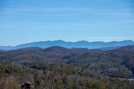 Mountain View from Mountain Mama, a 3 bedroom cabin rental located in pigeon forge