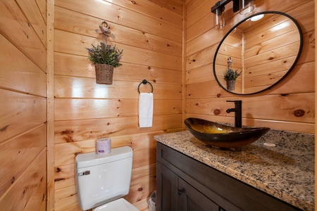 Bathroom Sink at Mountain Top Views