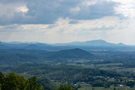 English Mountain view at 4 States View, a 2 bedroom cabin rental located in Pigeon Forge