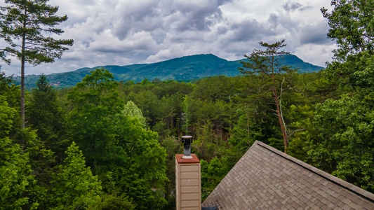 Mountain near Cabin On The Hill