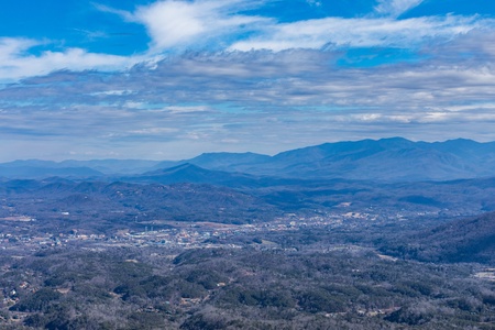 Views from Best View Ever! A 5 bedroom cabin rental in Pigeon Forge