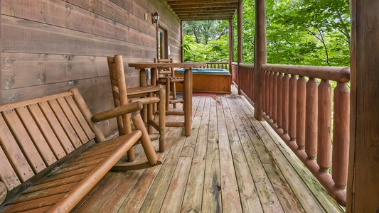 at tranquility a 2 bedroom cabin rental located in gatlinburg