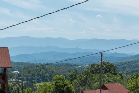 View at Moose Lodge, a 4 bedroom cabin rental located in Sevierville