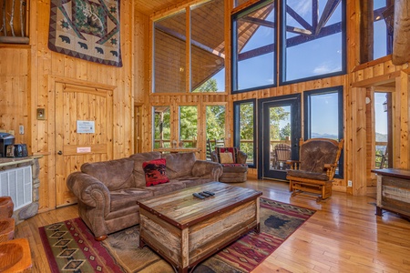 at a stunning view a 5 bedroom cabin rental located in pigeon forge