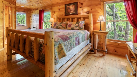 at tranquility a 2 bedroom cabin rental located in gatlinburg